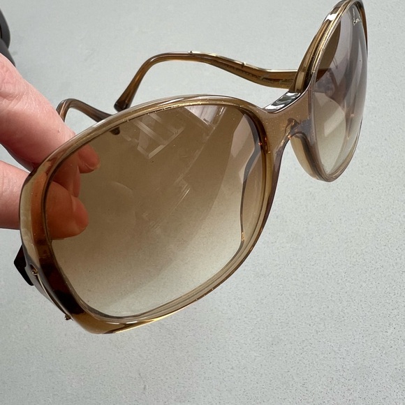 Louis Vuitton Gina sunglasses in light glitter honey (Z0052W) pristine condition - Picture 10 of 14